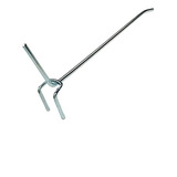Kit 100 Ganchos De 15cm Para Painel Eucatex Perfurado