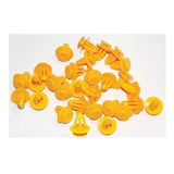 Kit 100 Grampo Presilha Forro Porta Ford Ka Fiesta Eco Sport