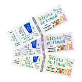 Kit 100 Ingressos Papel Moeda Segurança 15x5cm 2 Canhotos