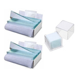 Kit 100 Lâminas 100 Lamínulas 24x24mm Para Microscópio