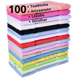 Kit 100 Lavabinho Toalhas Mão Multi