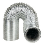 Kit 100 M Dutos De Exaustão Coifa Flexível Aluminizado 100mm