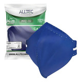 Kit 100 Máscara Descartável Pff2 Sem Válvula Tripla Camada Epi Proteção Respiratória Contra Poeira Névoas E Fumos Metálicos Com Ca