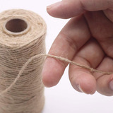 Kit 100 Metros Fio De Juta Artesanato Cordão De Juta 100m
