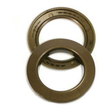 Kit 100 Pares De Ilhós Para Cortina Varão 28mm Ouro Velho