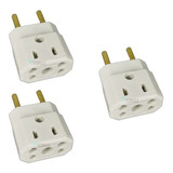 Kit 100 Peças Adaptadores De Tomada 10a 20a 250v Bob Bejamim
