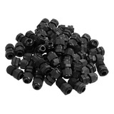 Kit 100 Peças Prensa Cabo Nylon Pg9 Vedação Proteção Ip68