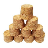 Kit 100 Peças Rolhas De Cortiça 19x23x19 P Garrafa Litro