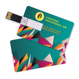 Kit 100 Pen Drive Cartão pen Card 16gb Personalizado