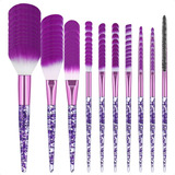 Kit 100 Pincéis Cerdas Macias Profissional Blogueira Atacado