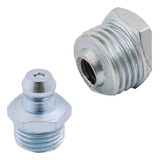 Kit 100 Pino Bico Graxeiro Reto Lubrificação 6mm Rosca M6 1