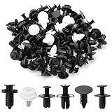 Kit 100 Presilha Grampo Parabarro Parachoque Universal Carro