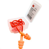 Kit 100 Protetor Auricular 3m Pomp Plus Plug Silicone 19db