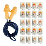 Kit 100 Protetor Auricular Plug Silicone 18db Maxxi Royal