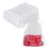 Kit 100 Saquinho Saco Organza 7x9 Branco Lembrancinha Joia