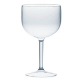 Kit 100 Taças Gin Tônica Acrílico Transparente 450 Ml