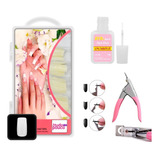 Kit 100 Unhas Tips