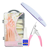 Kit 100 Unhas Tips