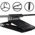 Kit 100 Unid. Cabide Preto Adulto Resistente Pronta Entrega