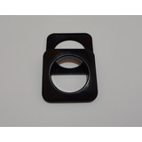 Kit 100 Unidades Ilhós Para Cortina Pares Quadrado Preto