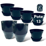 Kit 100 Vaso Plástico Pote 13