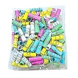 Kit 100 Versículos Bíblicos Enroladinhos, Lembrancinhas Para Festas, Colorido Com Fita Dourada (colorida, 100)
