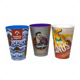 Kit 1000 Copos Eco Label 500 Ml Personalizado Impressão 360º