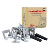 Kit 1000 Espaçador 200 Cunhas Slim Porcelanato Promoção 