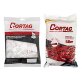 Kit 1000 Espaçador Nivelador Piso 2mm Cortag Slim 100 Cunhas