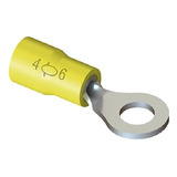 Kit 100pç Terminal Tipo Anel Olhal 4mm Á 6mm Furo 4 3mm 36a