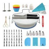 Kit 106 Pçs Confeiteiro Profissional Lorben Decoração Bolos