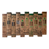Kit 10cx Incenso Nirvana Premium empanado Dur 2hr Brinde