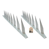 Kit 10m Lança Simples Muro Mandibula Espeto Cerca Perfurante