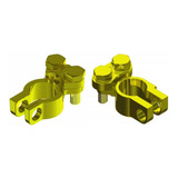 Kit 10pç Par Terminal Conector Polo Bateria Automotiva