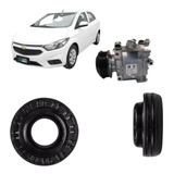 Kit 10pç Selo P compressor Onix prisma Novo spin mitsubishi