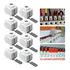Kit 10un Conector Generico Saida Frontal Disjuntor 6 A 25mm