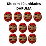 Kit 10un Daruma Amuleto