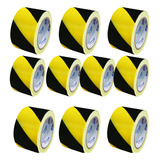 Kit 10un Fita Zebrada Sinalização isolamento 200mts Atacado