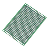 Kit 10un Pcb Placa Fibra Perfurada 8x12 Cm Face Simples Full