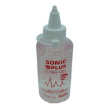 Kit 10uni Gel Condutor Incolor Ultrassom 100g Sonic Plus