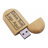 Kit 10uni Pen drive Eco oval P fotógrafo Personalizado 4gb