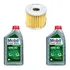 Kit 10w40 Scooter Mobil Troca De Óleo Suzuki Burgman An400