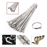 Kit 10x Abraçadeiras Zip Tie Enforca Gato Lacre Inox 30cm