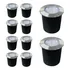Kit 10x Balizador Blindado Piso Led Embutir 3w Ip67 3000k