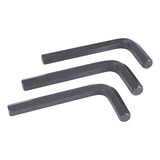 Kit 10x Chave Hexagonal Allen Chave L Atacado 4mm 65 X 26mm Cor Preto