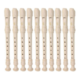 Kit 10x Flauta Doce Yamaha Soprano