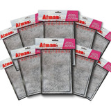 Kit 10x Refil Para Filtro Externo Atman Hf 0600 E Hf 0800