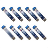 Kit 10x Tubos Solda Estanho 1mm 63x37 1 0mm C Fluxo Cobix