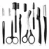 Kit 11 Peças Design Sobrancelha Profissional Fazer Aparar