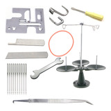 Kit 11 Peças P Maquina Costura Overlock Verdinha Chinesinha